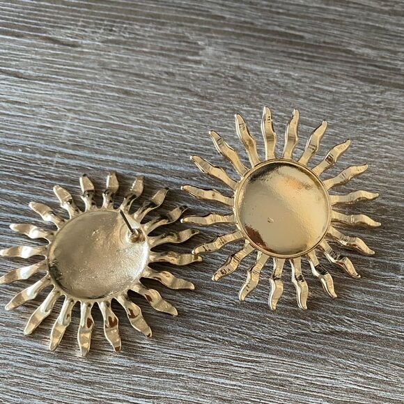 Bohemian sun earrings M149 - Picture 4 of 4